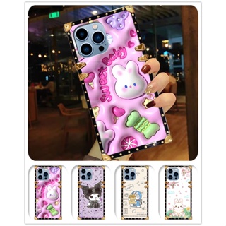 เคสโทรศัพท์มือถือ กันกระแทก ลายการ์ตูนกระต่ายน่ารัก สําหรับ TECNO pova 4 3 2 neo pop 4 5 6 pop6 pop5 pop4 pova4 pova3 pova2 pro air lte go