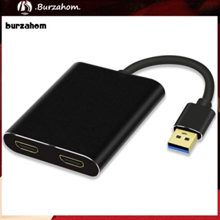 Bur_ อะแดปเตอร์บันทึกวิดีโอ 1080p 60fps USB HDMI ความคมชัดสูง