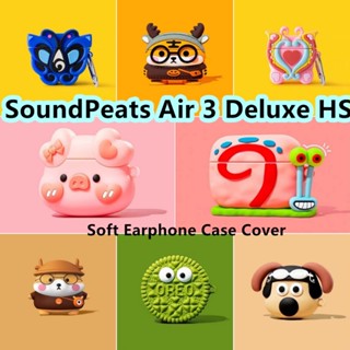 【imamura】เคสหูฟัง แบบนิ่ม ลายการ์ตูน สําหรับ SoundPeats Air 3 Deluxe HS SoundPeats Air 3 Deluxe HS