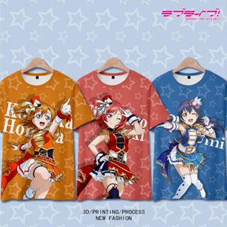 เสื้อยืดแขนสั้น พิมพ์ลาย lovelive Muse Merchandise South Bird Tojo Nozomi สําหรับผู้ชาย