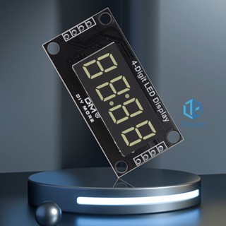 บอร์ดโมดูลจอแสดงผลดิจิทัล LED 4 หลัก 0.36 นิ้ว TM1637 หลากสี สําหรับ Arduino