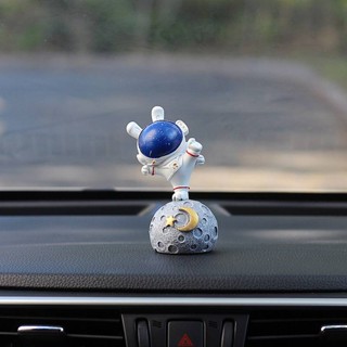 Car Decoration 2023 New Spaceman Astronaut Starry Sky Rabbit Disney Car Interior Decoration Cute Car Doll l56J