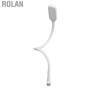 Rolan USB Night Light 3 Light Colors Dimming Touch Control Bendable  Lamp Decor New