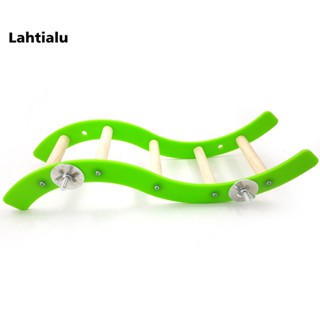 Lahtialu บันไดคลื่น อะคริลิค ของเล่น สําหรับนกแก้ว หนูแฮมสเตอร์