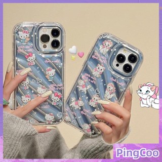 สำหรับ iPhone 11 iPhone Case เลเซอร์สะท้อนแสงใสเคสโทรศัพท์ TPU นุ่มกันกระแทกถุงลมนิรภัยกรณีการ์ตูนน่ารักแมวเข้ากันได้กับ iPhone 14 13 Pro สูงสุด 12 Pro Max XR XS 7Plus 8Plus