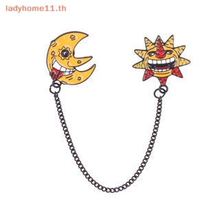 Onelady เข็มกลัดโซ่ จี้การ์ตูนอนิเมะ Soul Eater The Sun and Moon สําหรับแฟนคลับ พร็อพคอสเพลย์