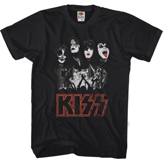 เสื้อยืด พิมพ์ลาย Live Performance KISS