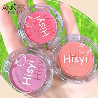 Hisyi บลัชออนพาเลท คอนทัวร์ บลัชออน เนื้อแมตต์ สีโมโนโครม ธรรมชาติ