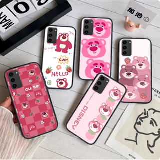 เคสโทรศัพท์มือถือแบบนิ่ม ลายหมีสตรอเบอร์รี่ 107WES สําหรับ Samsung J7 Prime Core J730 Pro S7 Edge S8 S9 Plus S10E