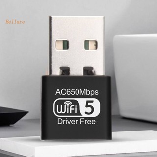 {พร้อมส่ง} การ์ดรับสัญญาณเครือข่ายอีเธอร์เน็ต WiFi USB 2.0 สําหรับคอมพิวเตอร์ PC [Bellare.th]