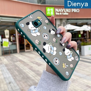 เคสโทรศัพท์มือถือ ซิลิโคนนุ่ม ใส กันกระแทก ลายการ์ตูนหมี ดอกไม้ สําหรับ Samsung galaxy J4 2018 J4 Plus 2018 J4 Prime