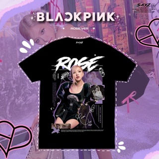 ผ้าฝ้าย 100%เสื้อเชิ้ต Blackpink | ชุด Blackpink | เจนนี่ | Jisoo | ลิซ่า | กุหลาบ | เสื้อเชิ้ต Kpop by sayz