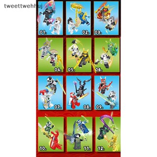 บล็อกตัวต่อฟิกเกอร์ อนิเมะ Ninjago ขนาดเล็ก ของเล่นสําหรับเด็ก 24 ชิ้น