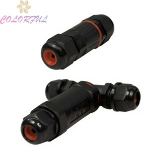 【COLORFUL】IP68 Waterproof Seal Cable Connector Ideal for Outdoor Lighting and Power Supply