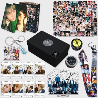 Stray Kids Album (5-STAR) Keychain Sticker Card Standee Gift Box Set