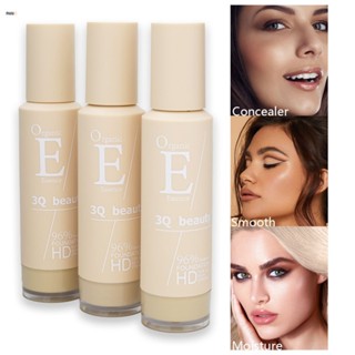 3q Beauty Foundation Liquid Concealer Strong Bb Cream Skin Color Natural Color Like Dark Skin Skin Care แต่งหน้า nuuo