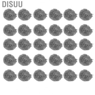 Disuu Scrubber Scouring Pads Ball Stainless Steel Sponges Scrubbers