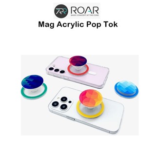 Simply Roar Mag Acrylic Pop Tok ตัวยึดด้านหลังมือถือเกรดพรีเมี่ยมจากเกาหลี สำหรับ อุปกรณ์ที่รองรับMag (ของแท้100%)