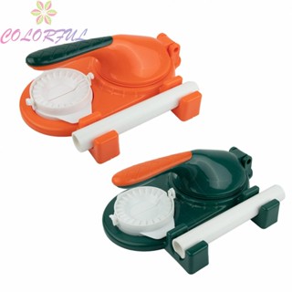 【COLORFUL】Dumpling Maker Homemade Manual PP Pies Press Wrapper Ravioli Spare Parts