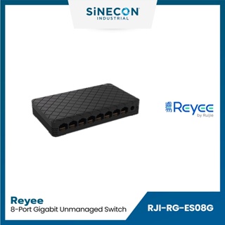 Ruijie รูเจีย รุ่น RG-ES08G สวิตซ์ Reyee RG-ES08G 8-Port Gigabit unmanaged Switch, 8 Gigabit RJ45 Ports , Plastic Case