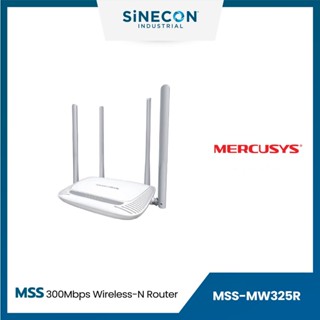 Mercusys เมอร์คิวซิส รุ่น MW325R เร้าเตอร์ 300Mbps Wireless-N Router