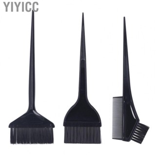 Yiyicc Hair Coloring Brush  Black Pointed End Comb for Barber Salon