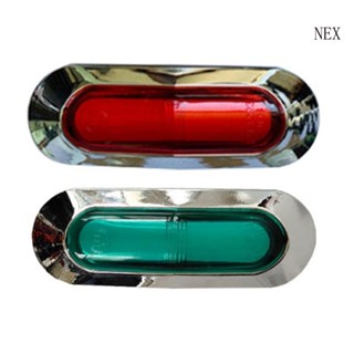 Nex ไฟหรี่ข้าง Led 4 ดวง กันน้ํา สําหรับติดด้านข้างรถบรรทุก เรือ