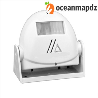 OCEANMAPDZ กริ่งประตู ระบบเซนเซอร์อินฟราเรด ตรวจจับการเคลื่อนไหว PIR แบบไร้สาย หลายภาษา สําหรับร้านค้า