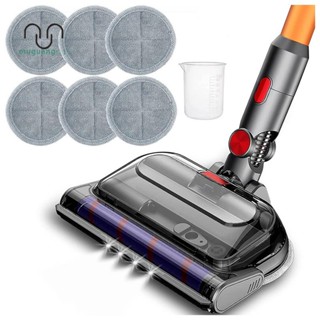 2in1 แปรงเครื่องดูดฝุ่นไฟฟ้า พร้อมผ้าถูพื้น อุปกรณ์เสริม สําหรับ Dyson V7 V8 V10 V11 V15