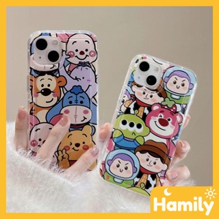 Photo Frame Airbag iPhone Case TPU Soft Clear Phone Case Cute Cartoon Camera Protection Shockproof Compatible with iPhone 14 13 12 11 Pro Max XS Max XR XS 6 7 8 Plus