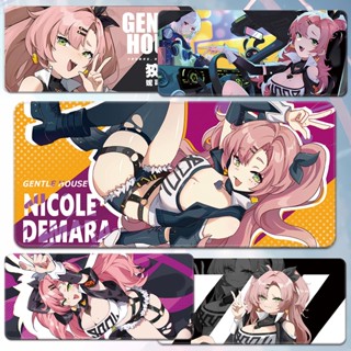 Nicole mouse pad absolute zone zero oversized keyboard pad desk pad Zenless Zone Zero anime peripheral lock edge แผ่นรองเมาส์ คีย์บอร์ด