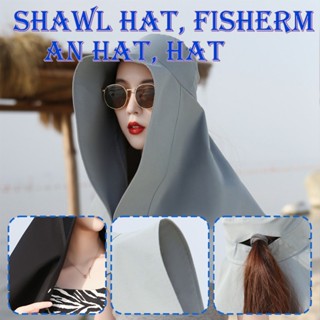 New Outdoor Neck Protection UV Sun Sunshade Protection Cap Hat Fisherman Hat