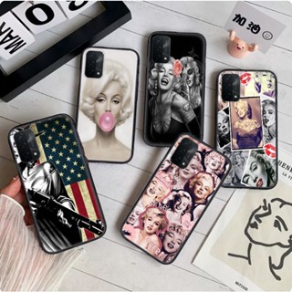 เคสโทรศัพท์มือถือแบบนิ่ม ลาย Marilyn Monroe C53 สําหรับ OPPO A3S A5 A37 Neo 9 A39 A57 A5S A7 A59 F1s A77 F3 A83 A1K A9