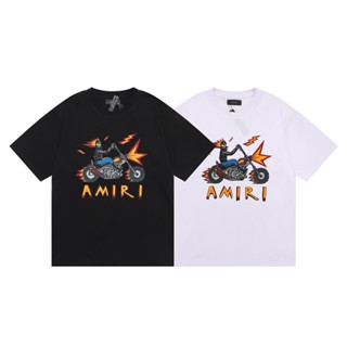 [พร้อมส่ง] เสื้อยืด พิมพ์ลาย AMIRI