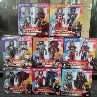 ଓ พร้อมส่ง Bandai Dekai Taiga Infinite Sairo Ultraman Super Showdown Bellia Monster ตุ๊กตายางนุ่ม ของเล่น สองชิ้น 2RJG