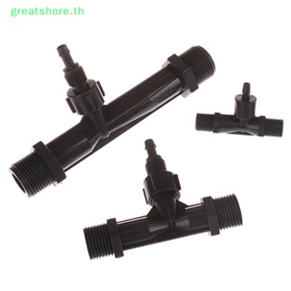 Greatshore PVDF Venturi Ejector วาล์วโอโซน ป้องกันการไหลย้อนกลับ TH