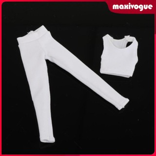 [Maxivogue] เสื้อกั๊ก และกางเกง สเกล 1/12 แฮนด์เมด อุปกรณ์เสริม สําหรับตุ๊กตา ฟิกเกอร์ผู้หญิง 6 นิ้ว