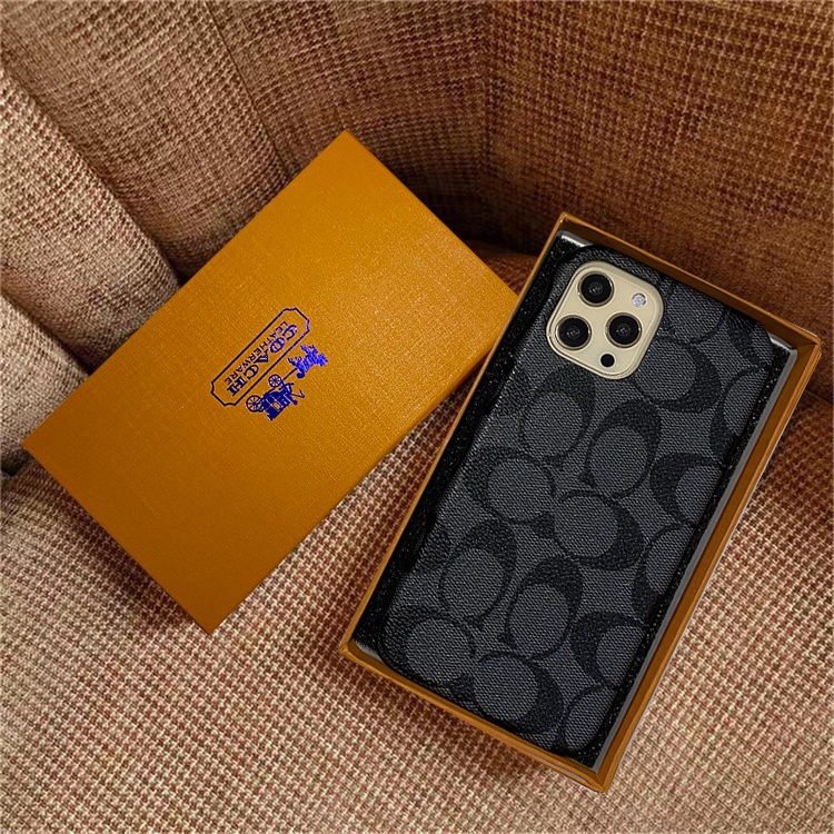 พร้อมของขวัญกล่องcoachหนังเคสโทรศัพท์สําหรับiphone 15 16 Pro Max 14 13 Pro Max 11 12 Promax X Xr XS Xsmax Fasionยี่ห้อป้องกันปลอก