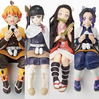 โมเดลตุ๊กตา Demon Slayer Tanjiro My Wife Zenitsu Butterfly Ninja Love Column Kasumi สําหรับตกแต่งเค้กเบเกอรี่