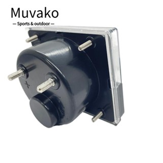 Muvako โวลต์มิเตอร์ Dc วัดแรงดันไฟฟ้า ทองแดง สีดํา ทนทาน ‎แผงอะนาล็อกพลาสติก 300V สําหรับช่างไฟฟ้า