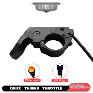 คันเร่ง Tt-009 Thumb Throttle Left Right แบบปลดเร็ว SM กันน้ํา ดัดแปลง สําหรับติดรถจักรยาน i4otpc