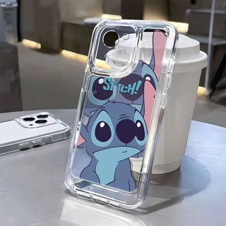 เคสโทรศัพท์มือถือนิ่ม ลายข้อความ Stitch รวมทุกอย่าง สไตล์อินเทรนด์ สําหรับ Apple Iphone 12 11emo7 14Pro 13 D8WY