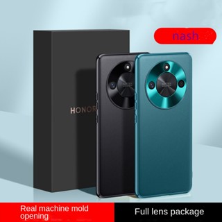 สําหรับ Honor X50 ป้องกันเลนส์ ไม่ติดลายนิ้วมือ หรูหรา เป็นมิตรกับผิวหนัง เคสโทรศัพท์กันกระแทก