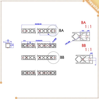 [Reyalxa] กรอบโลหะ CNC อลูมิเนียมอัลลอย น้ําหนักเบา ติดตั้งง่าย อุปกรณ์เสริม สําหรับเครื่องพิมพ์ 3D
