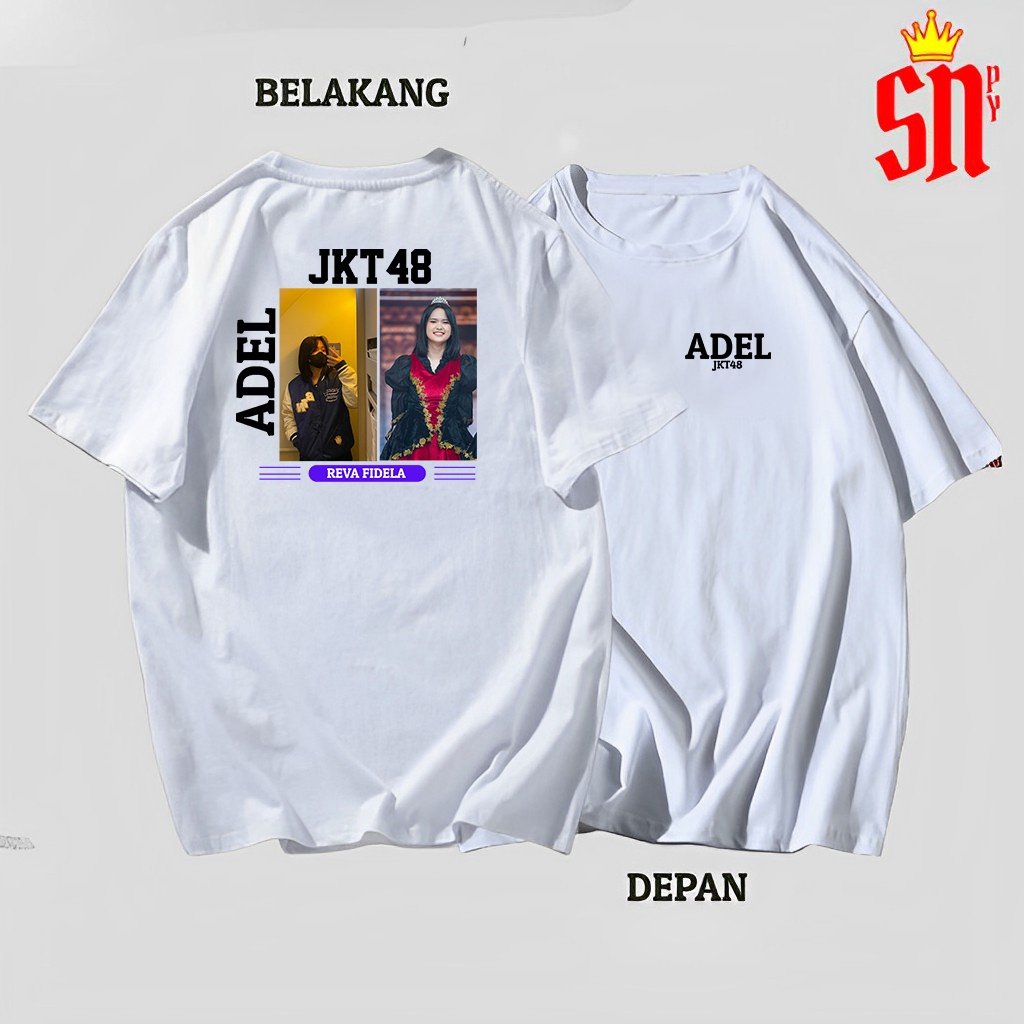 แฟชั่น เสื้อยืด พิมพ์ลาย Sunopy jkt48 jkt48 adel jkt48