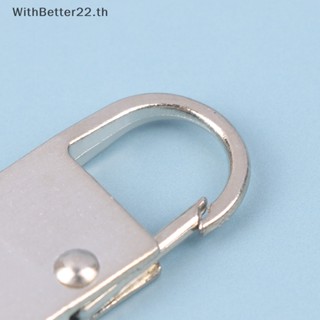 Withbetter จี้ซิปโลหะ ถอดออกได้ สําหรับดึงรองเท้าบูท แจ็กเก็ต กระเป๋า 2 ชิ้น