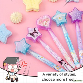 SANRIO ปากกามาร์กเกอร์เรืองแสง ลาย Cinnamoroll Kuromi เหมาะกับของขวัญ สําหรับนักเรียน