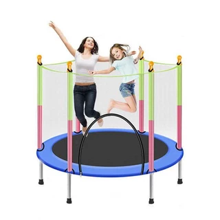 🔥ลดราคาพิเศษ!!🔥 140cm X 122cmแทรมโพลีน กระโดด สปริงบอร์ดออกกำลัง Trampoline Jump แทรมโพลีนเด็ก