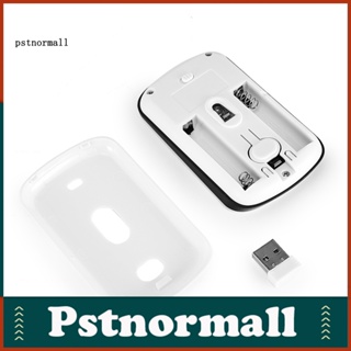 Pstnormall เมาส์ออปติคอลไร้สาย 1200DPI 24G ขนาดเล็ก สําหรับคอมพิวเตอร์ โน้ตบุ๊ก