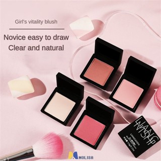 Liangnishi Beauty Twilight Blush Powder แป้งปัดแก้มเนื้อละเอียดและใช้งานง่าย สีนู้ด เมคอัพ Natural Rouge Monochrome Blush MOLISA